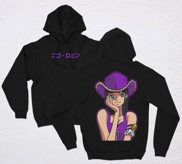 NICO ROBIN 003 POLERA NEGRA