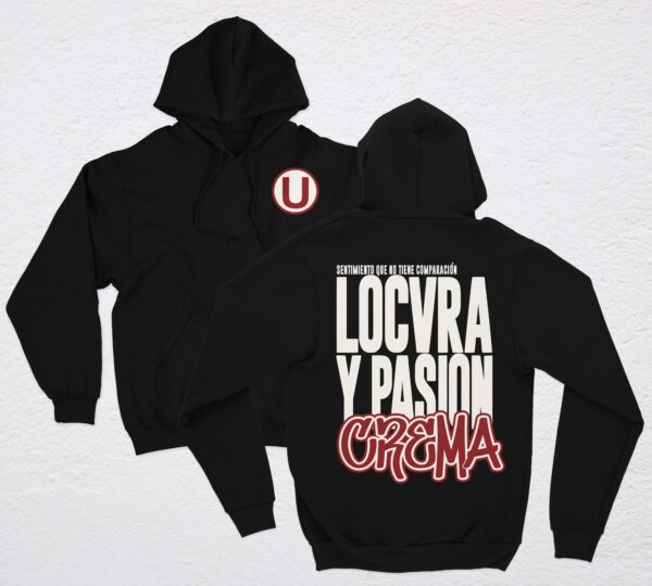 UNIVERSITARIO DE DEPORTES POLERA NEGRA