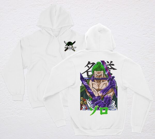 ZORO RORONOA POLERA BLANCA