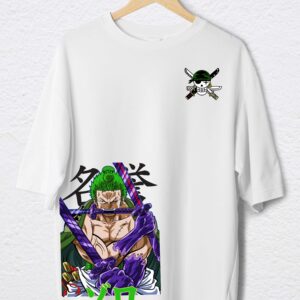 ZORO RORONOA POLO BLANCO