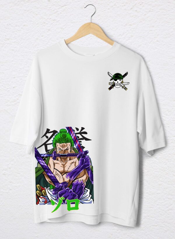ZORO RORONOA POLO BLANCO