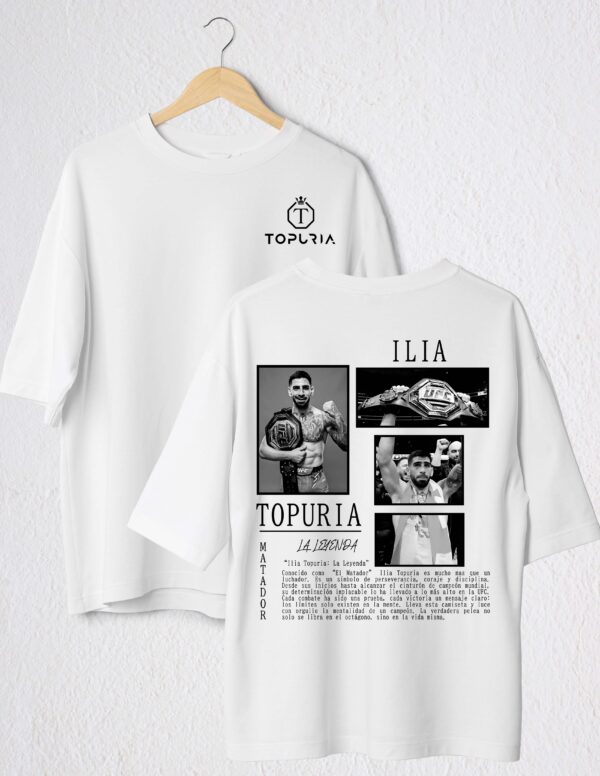 ILIA TOPURIA LA LEYENDA POLO BLANCO