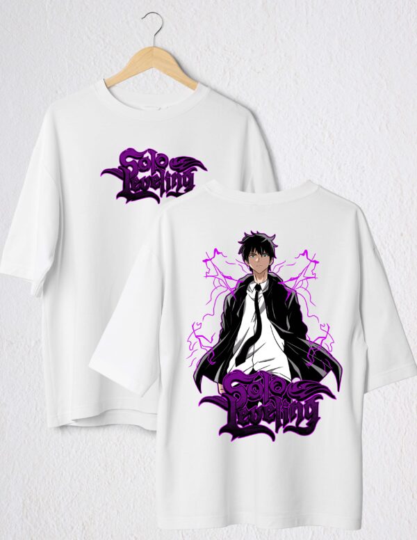 SOLO LEVELING I POLO BLANCO