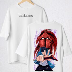 SOLO LEVELING II POLO BLANCO