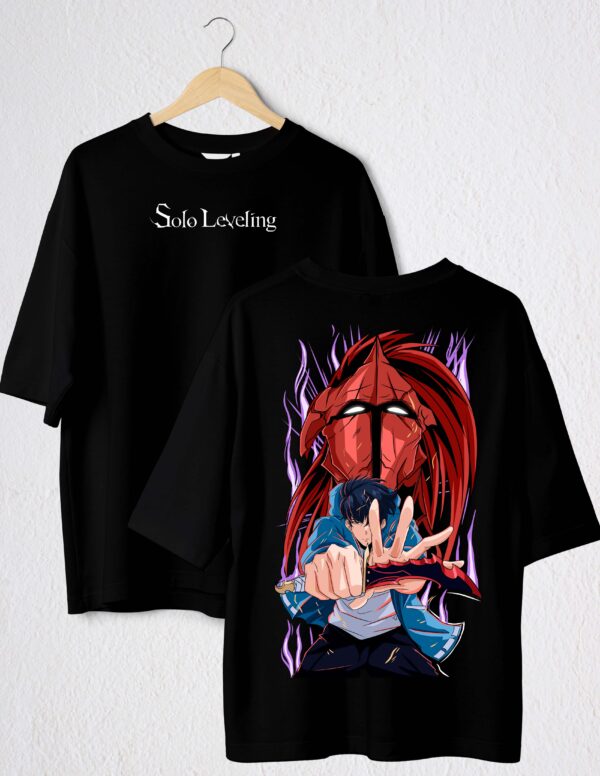 SOLO LEVELING II POLO NEGRO