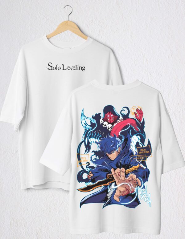 SOLO LEVELING III POLO BLANCO