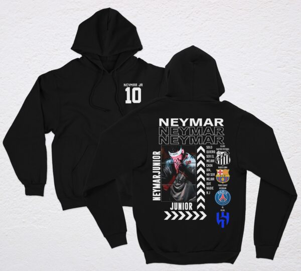 polera neymar jr negro