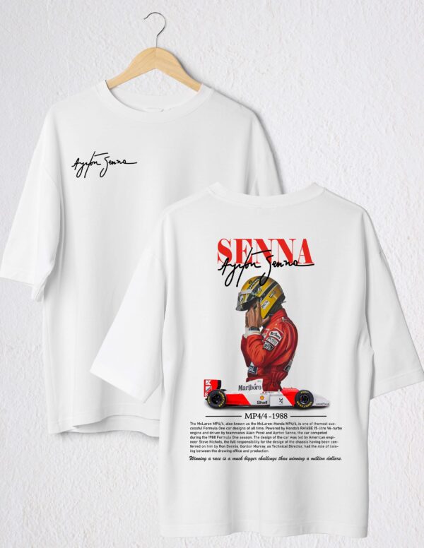 AYRTON SENNA POLO BLANCO