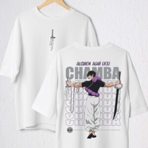 EL CHAMBAS TOJI FUSHIGURO POLO BLANCO