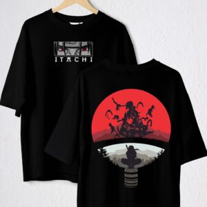ITACHI UCHIHA POLO NEGRO