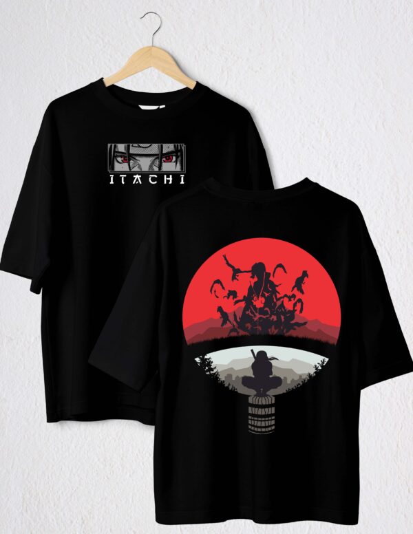 ITACHI UCHIHA POLO NEGRO