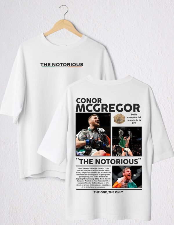 CONOR MCGREGOR POLO BLANCO
