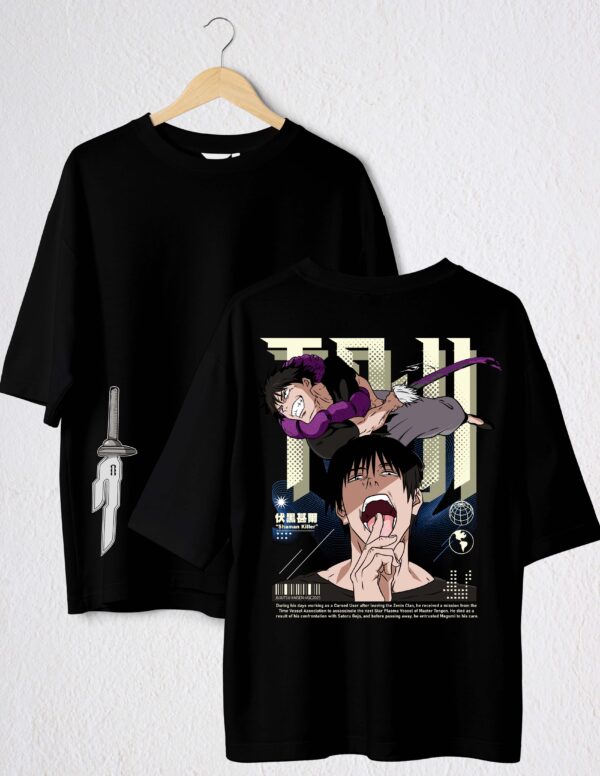 TOJI FUSHIGURO POLO NEGRO