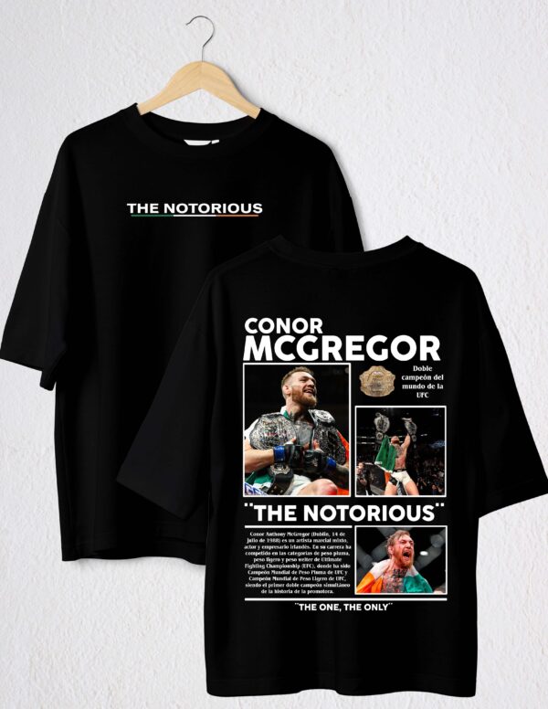 CONOR MCGREGOR POLO NEGRO