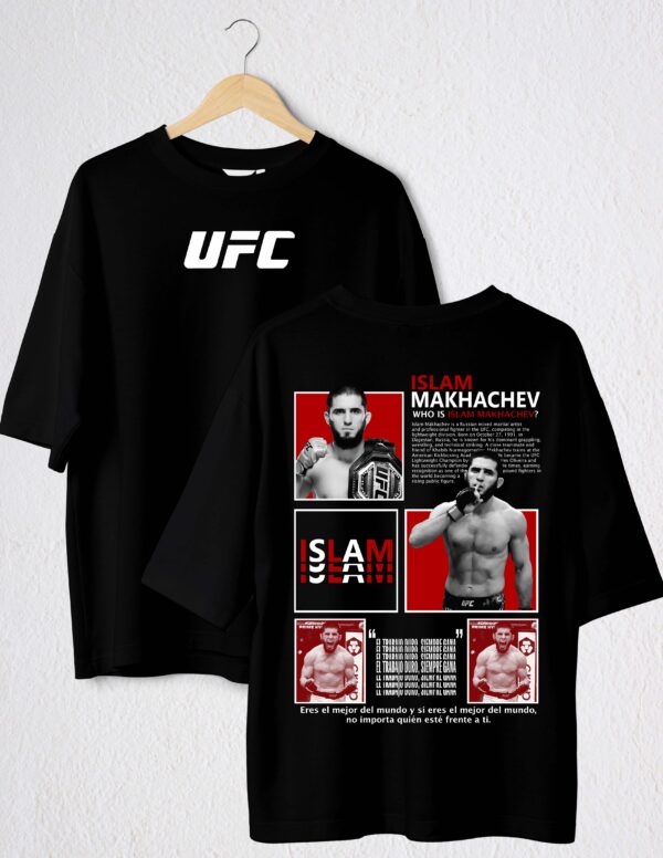 ISLAM MAKHACHEV POLO NEGRO