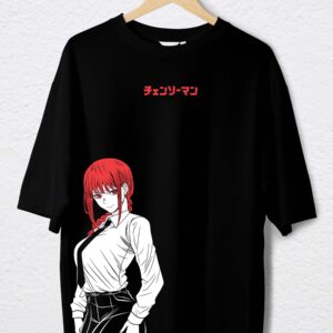 MAKIMA CHAINSAW MAN POLO NEGRO