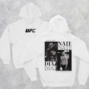 NATE DIAZ POLERA BLANCA