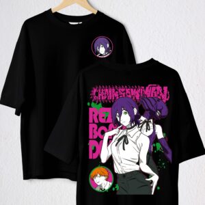 REZE CHAINSAW MAN POLO NEGRO