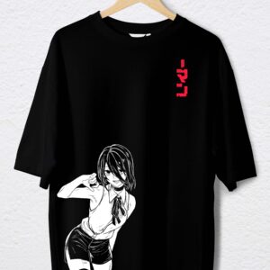 REZE CHAINSAW MAN POLO NEGRO