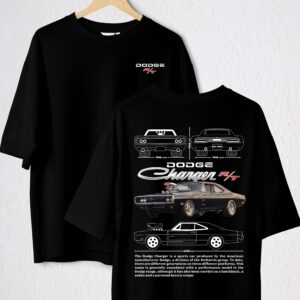 DODGE CHARGER RT 1970 POLO NEGRO