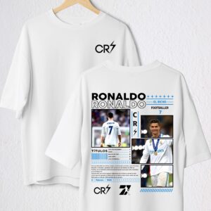CR7 REAL MADRID POLO BLANCO