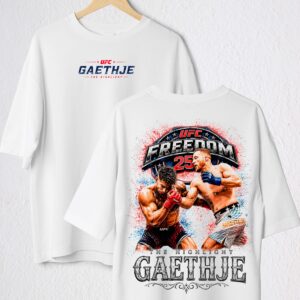 GAETHJE UFC FREEDOM 250 POLO BLANCO