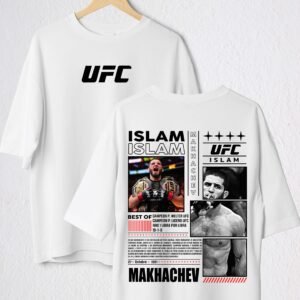 ISLAM MAKHACHEV POLO BLANCO