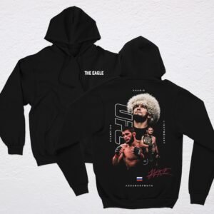 THE EAGLE KHABIB NURMAGOMEDOV POLERA NEGRA
